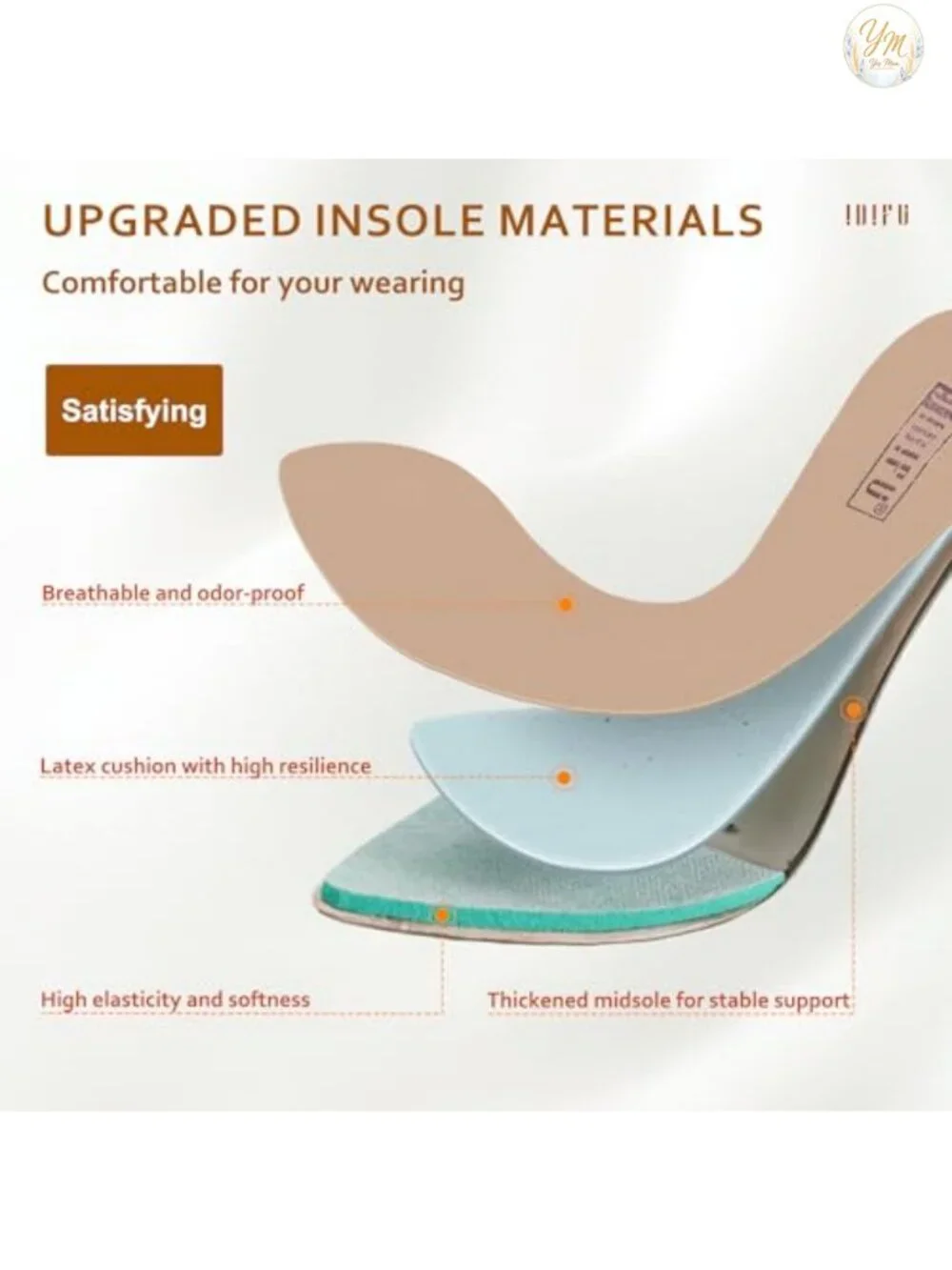 Chunky High Heel Pumps, Pointed Toe Slip On Dress Shoes for Women